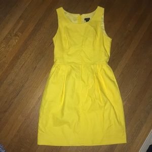Yellow J. Crew Dress
